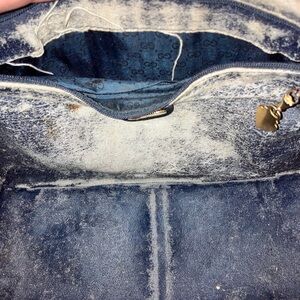Vintage Gucci Blue Designer Women's Bag